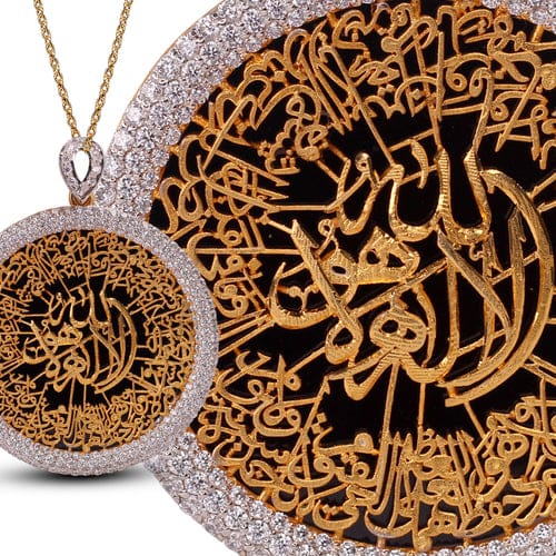 Calligraphy Pendant set