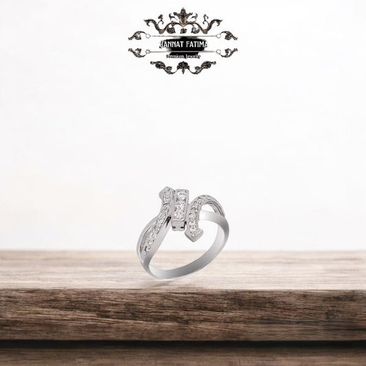 Sleek Silver Ring Ornashine